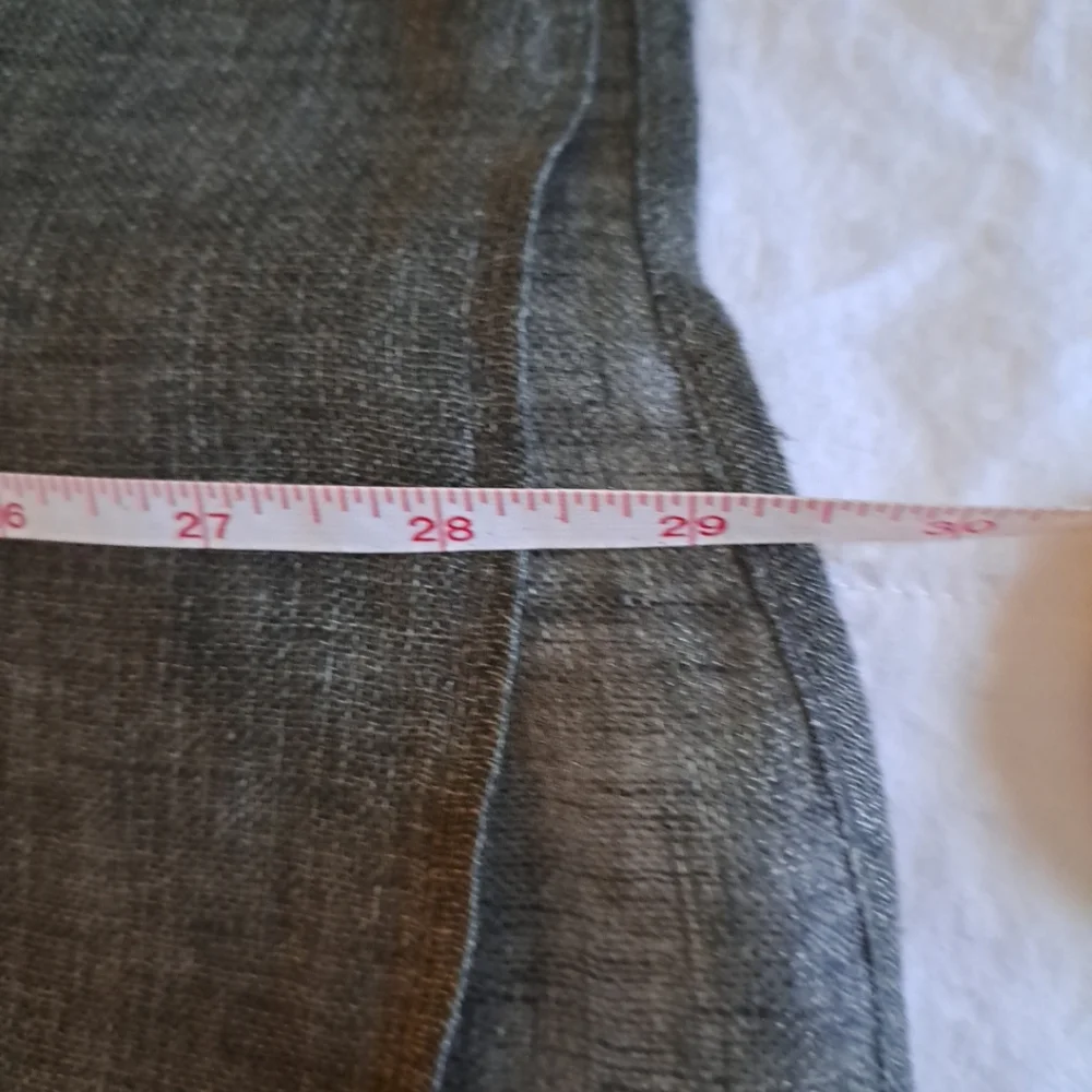 Eileen Fisher Women’s Size M Military Green Linen Button Down Shirt - Picture 6 of 8